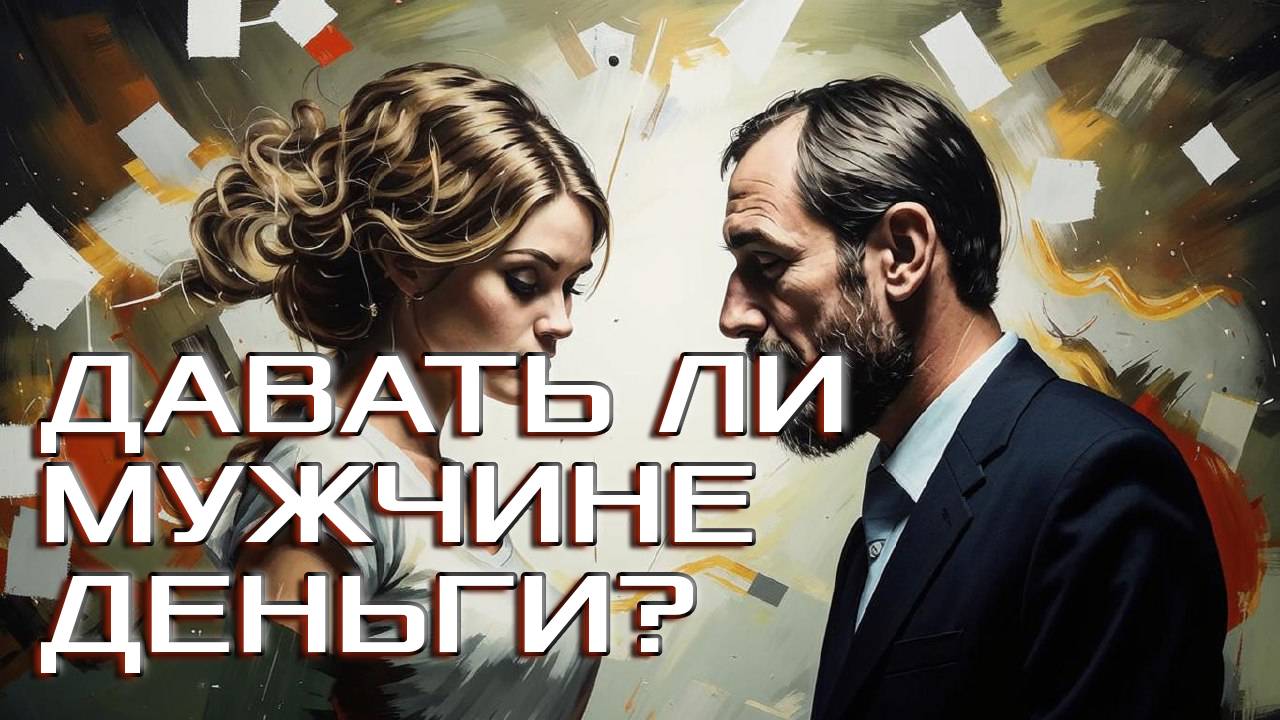 Давать ли мужчине деньги?