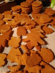 имбирные пряники к новому году, руками детей.