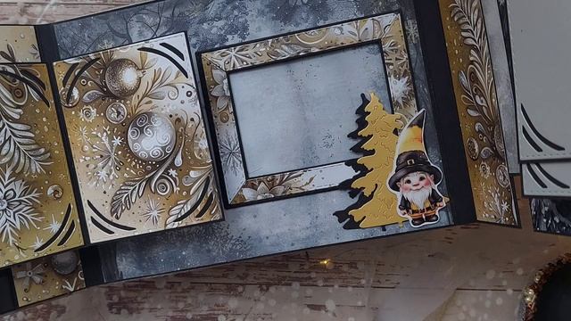 Скрапальбом "Новогодний переполох"