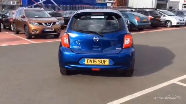 NISSAN MICRA ACENTA BLUE 2015