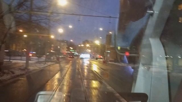 новогодняя Татра-Т3 в Москве 25 декабря 2024 года 16:32:50