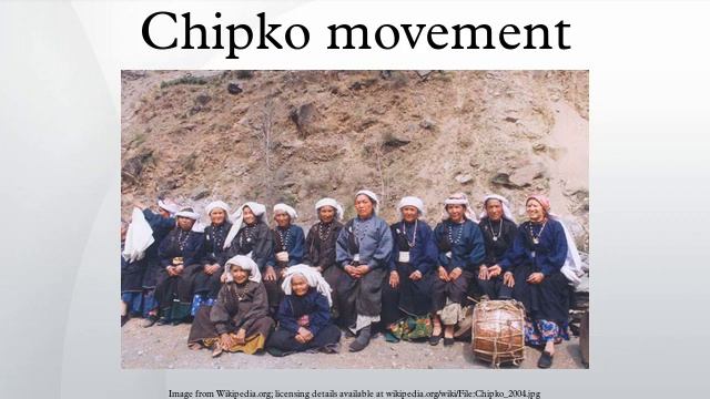 Chipko movement