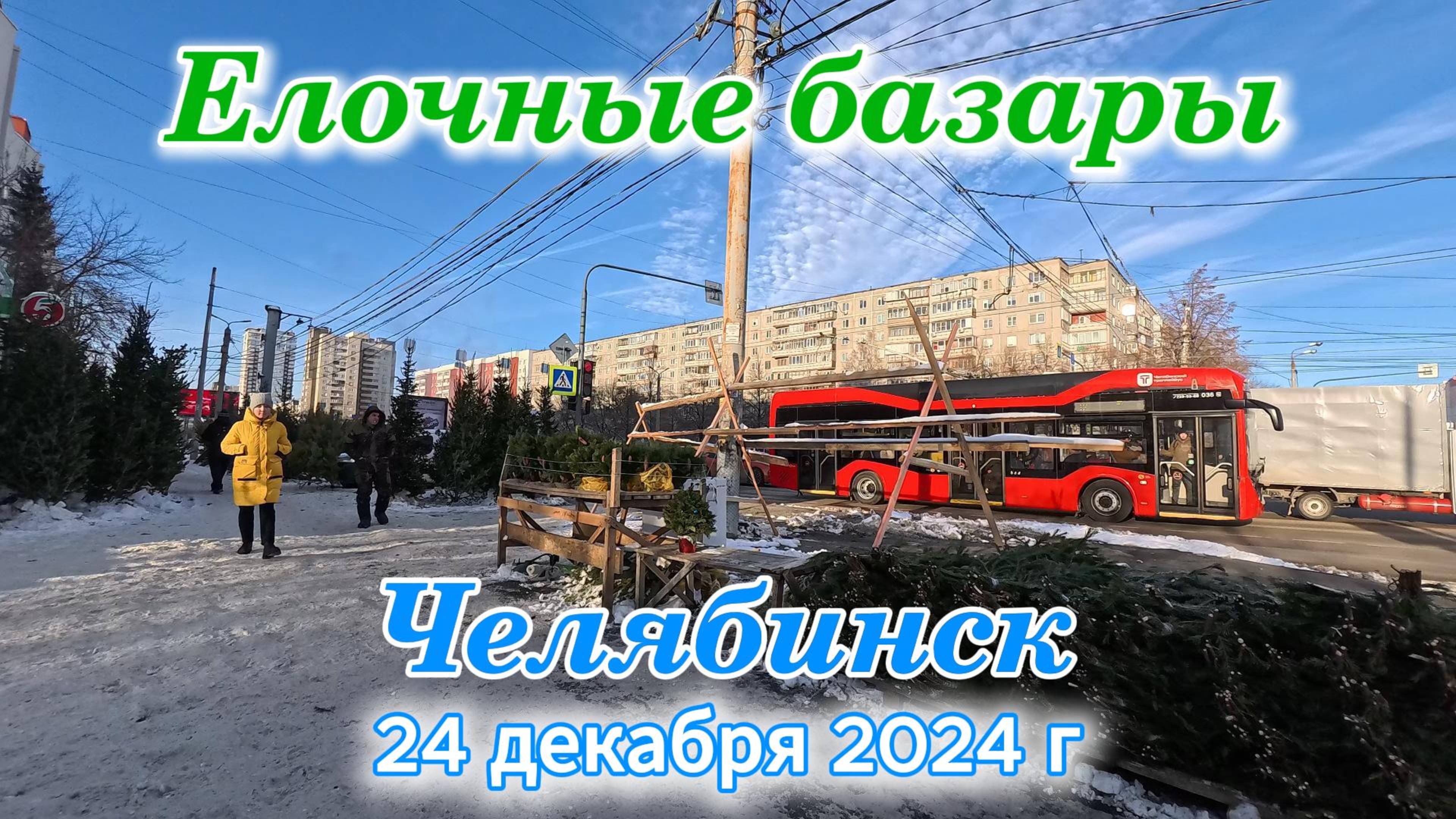 За неделю до Нового года Челябинск 24 декабря 2024 г