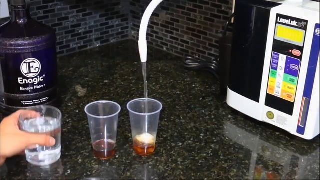 Мытье фруктов и растворение жира с Kangen Water