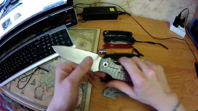 Мои складные ножи и обновка.