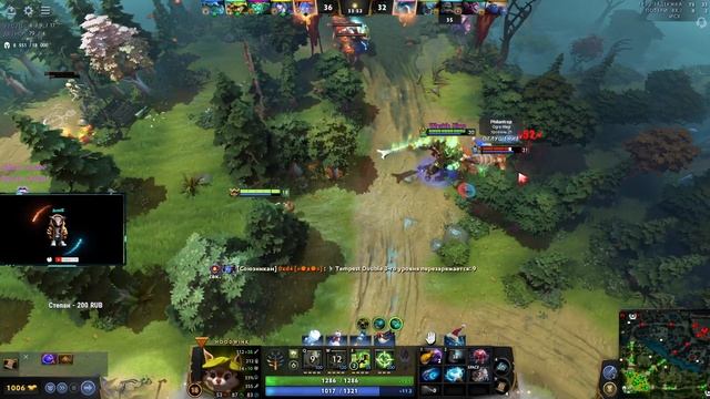Играем на #Hoodwing в #Дота2 #dota2 4500+pts Враг подставился и отдал 2 стороны. #ibroniQ стримы