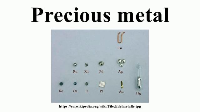 Precious metal