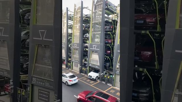 Advanced parking station in Shenzhen. - -