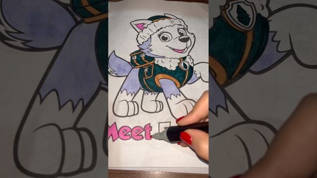 Раскраска щенячий патруль 🐕🐕🦺🦮🐩🐾
Залипательный процесс👧