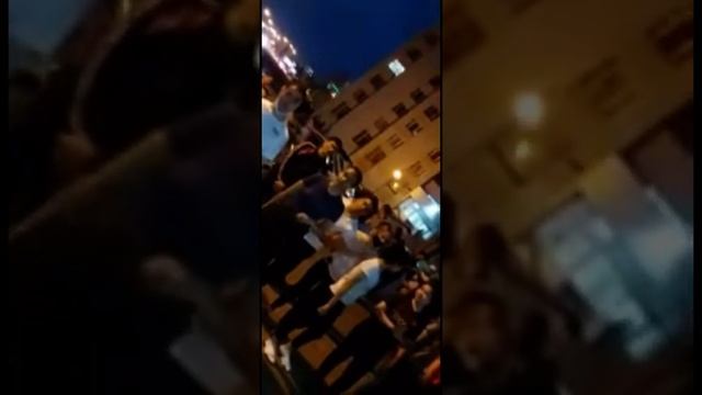Пикет студентов КФУ, которым не хватило мест в общежитии