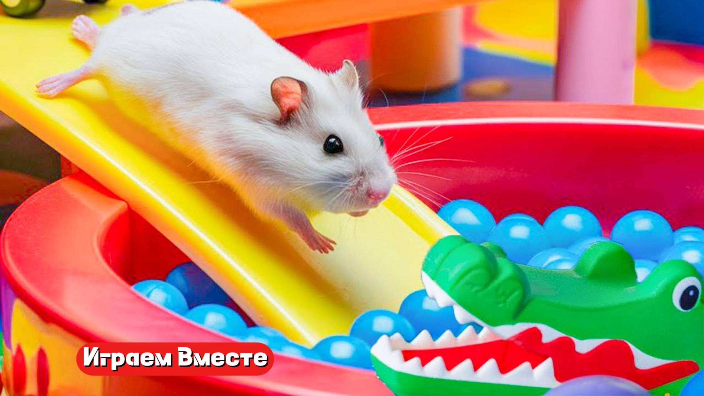 Вместе с хомяком выбираемся из лабиринта с ловушками 🐹 Трансляция