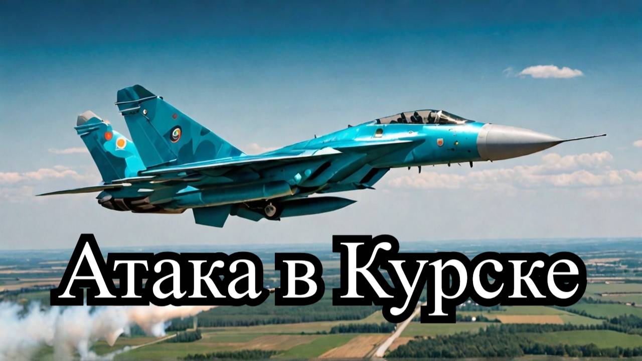 Су-34 атакует ВСУ в Курской области: подробности