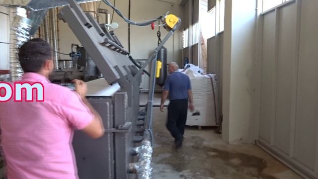 Линия для СИП панелей и пенопласта в Анталии.