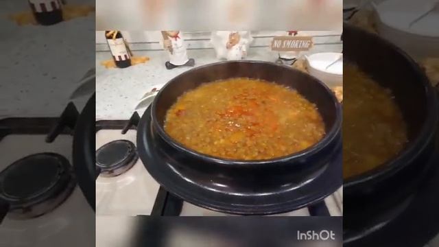 Суп из чечевицы с копчушкой - это бомба!!!