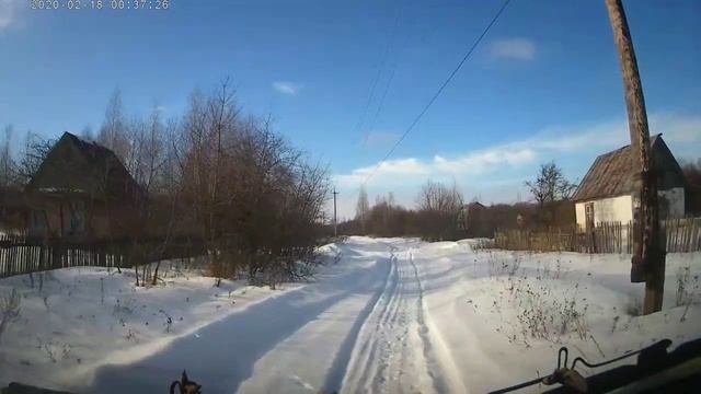 По снежку