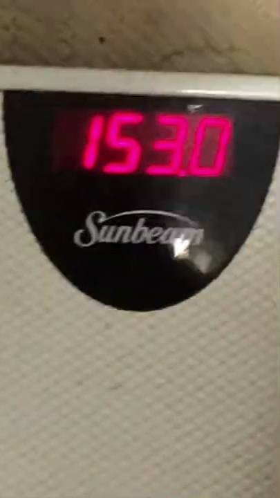 I gained 2 pounds