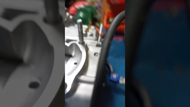 Мотор 2001г после мойки Aquablast