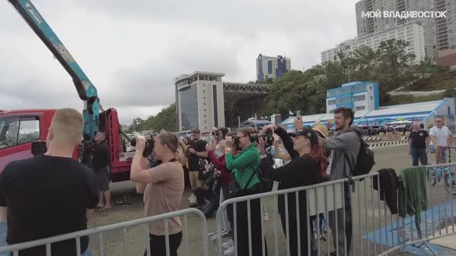 Владивосток Глубина резкости мастер класс по съёмки левитации (21 августа 2021,фрагмент).