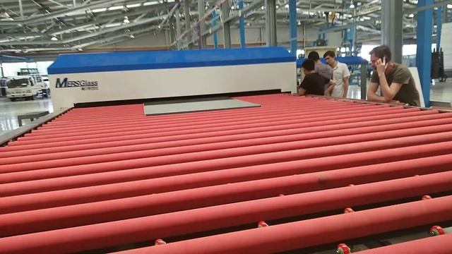 Non-autoclave PVB laminated glass line