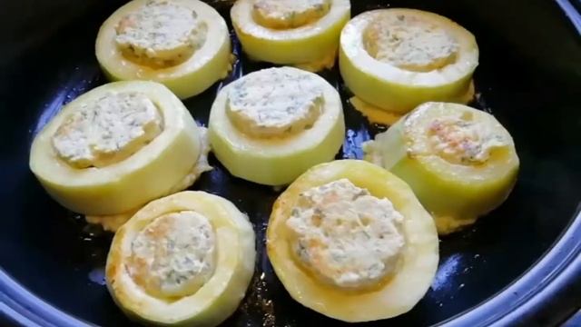 Бургер из кабачка