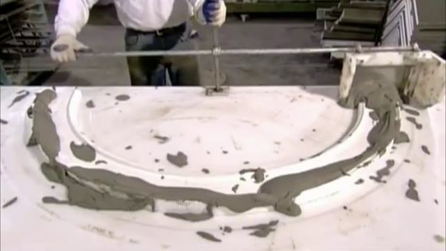 Как протягивать арку из пенопласта.