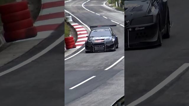 1000++HP MONSTER 😱 #mitsubishi #lancer #hillclimb #evo9