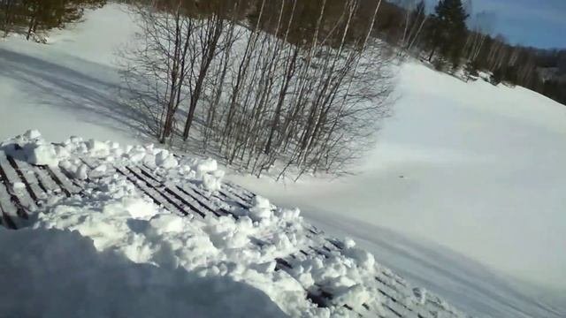 Чистка крыши.. Поездка на участок в Гуляевку..