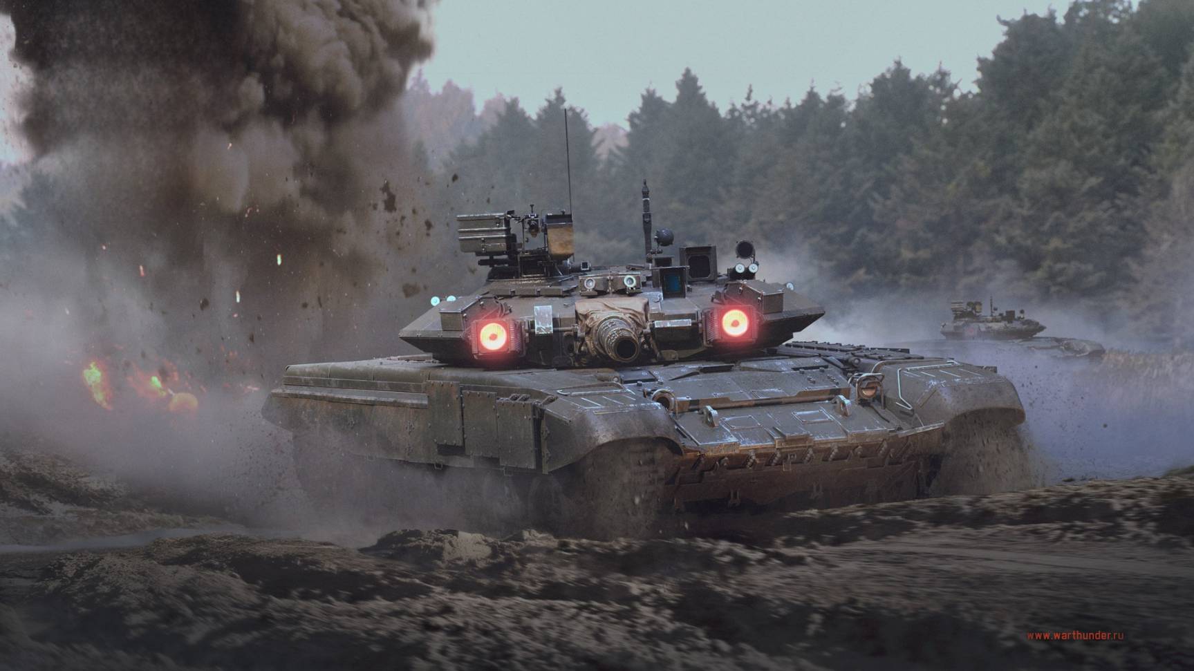 Танки и авиация в совместках в War Thunder