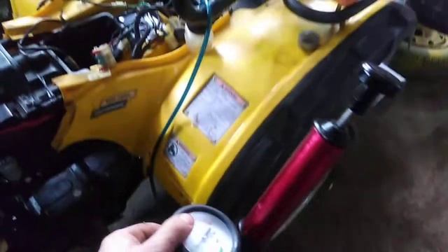 Квадроцикл CF Moto 500 X5 прокачка тормозов, когда 2 дня качал в пустую, пока не применил этот метод