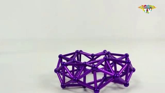 Эксперимент с магнитами - Радужные кольца - Магнитные игры