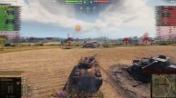 Мир танков. WOT. Бой на BZ-74-1. Взял 5 фрагов и 10К урона.