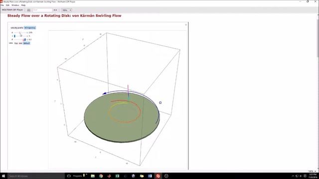 Von Karman Pump - Wolfram Demonstration Project