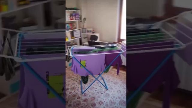Как правильно снять бельё с сушилки