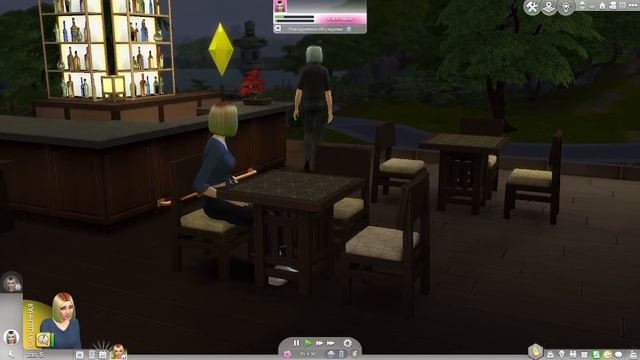 Знакомство с девушкой и третий рабочий день Симс 4 The Sims 4