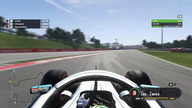 F1 2019 HUNGARY HOTLAP+SETUP (1:16:481)