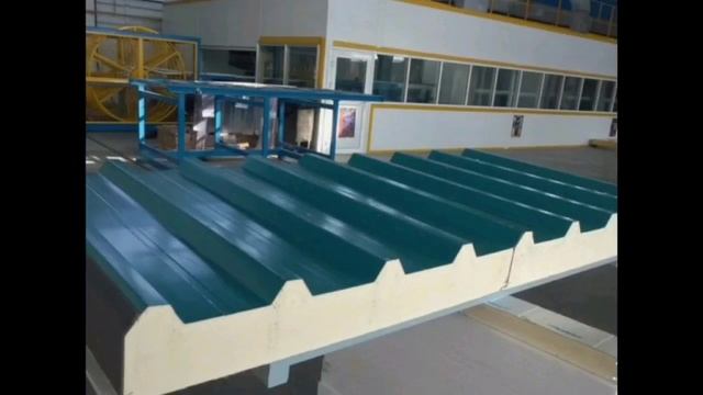 Сэндвич панели Кровельные с утеплителем из пенополиизоцианурата (PIR)