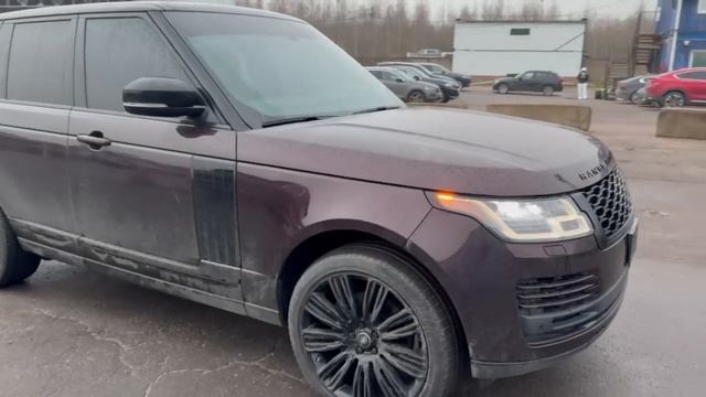 Доставили Дизельный Range Rover 2020 HSE из США в Новосибирск ! Флорида 56