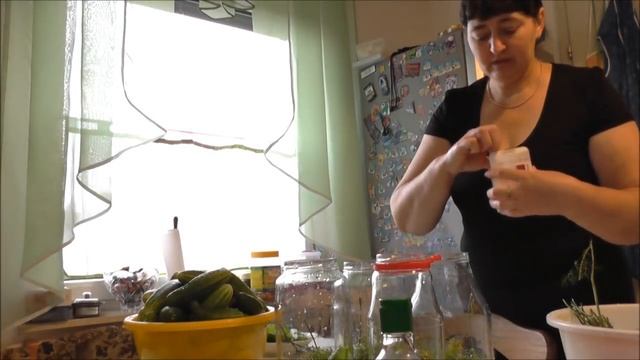 Огурцы с помидорами на зиму. Маринкины творинки