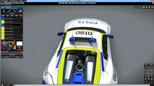 APB:R Swedish Police Car Design - Bishada Rapier