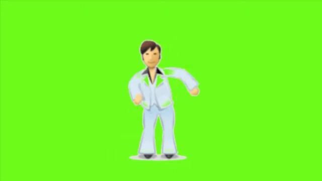 Футаж на хромакее   танец брейк данс