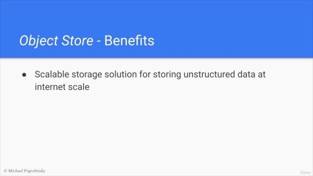 1610Scalable Unstructured Data Storage