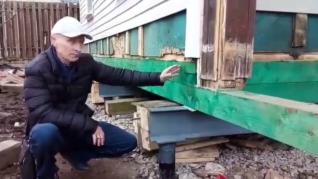 Подъем дома в Ленинградской области. Агалатово. Подъем Эксперт!