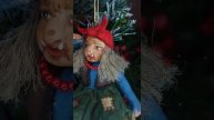 Ёлочная игрушка #ватнаяигрушка #новыйгод #ёлочныеукрашения #подарок