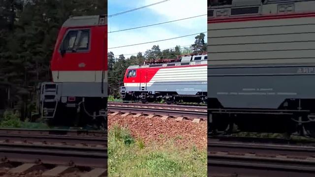 Миниролик #764 ЭП20 - 073 Пролетает Отдых #рек #эг2тв #эд4м #электричка #ЭП2Д #МЦД #поезд #МЦД3