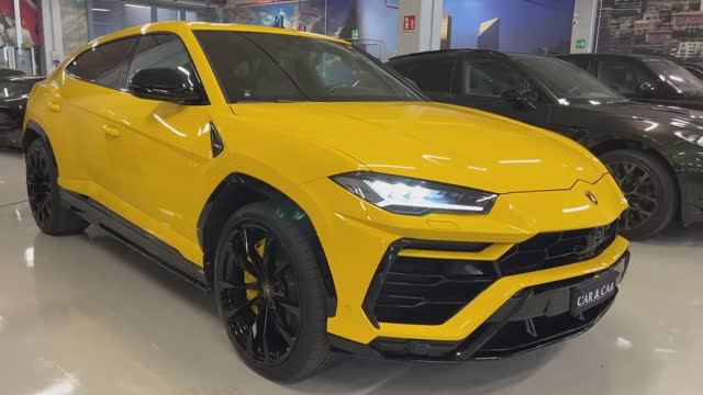 Lamborghini Urus 2023- Звук, Интерьер и Экстерьер
