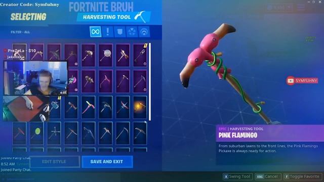 Streamers get the *NEW* STARTER PACK#5 ‘COBALT’ SKIN in Fortnite