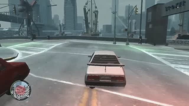 GTA 4 - смертельная авария с участием копов