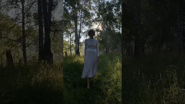 Однажды летом..
Мое ресурсное утро в 7 часов  перед работой.