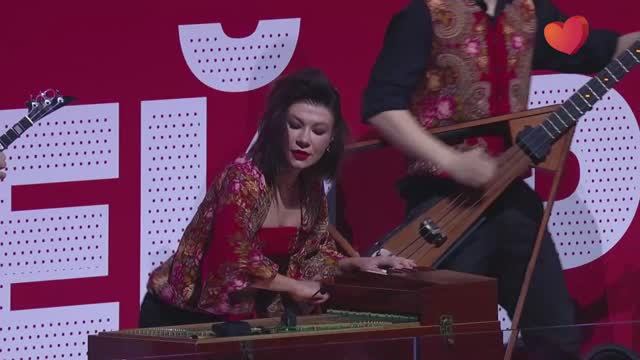 Шоу-Оркестр «Русский Стиль» на открытии Кубка Первого канала по хоккею.