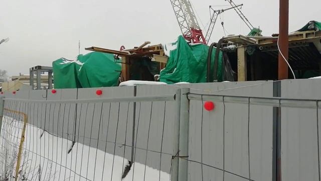Строительство станции Мамыри